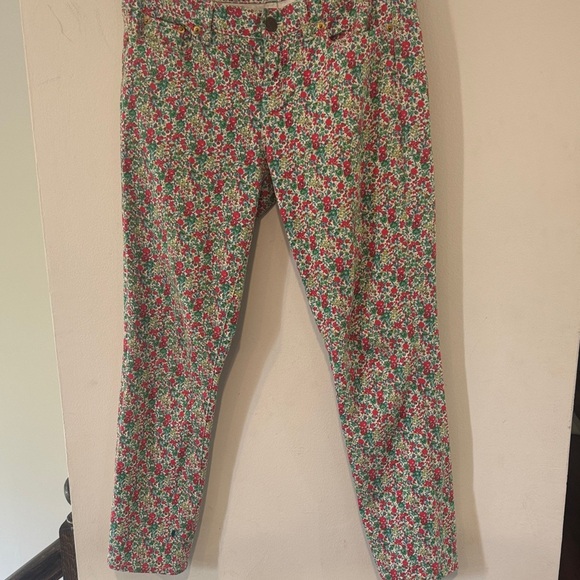 J.Crew Liberty London Emma & Georgina Floral Toothpick Jeans - Picture 4 of 7